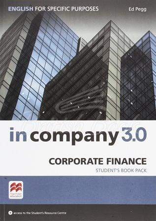 Підручник In Company 3.0 ESP Corporate Finance Student's Book Pack зображення