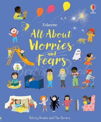 Книга All About Worries and Fears зображення