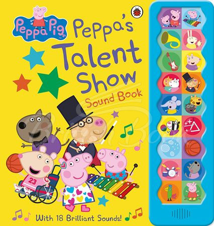 Книга Peppa's Talent Show Sound Book зображення