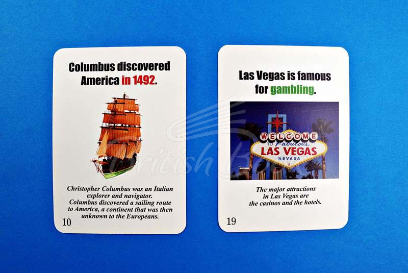 Картки Fun Card English: The USA Quiz зображення 5