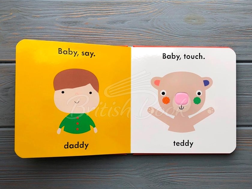 Книга Baby Touch: Words (A Touch-and-Feel Playbook) зображення 4