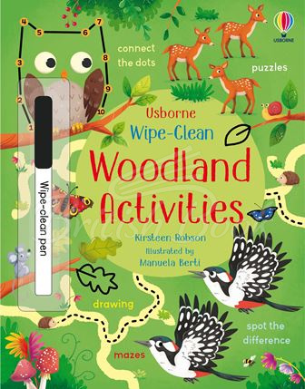 Книга Wipe-Clean Woodland Activities зображення