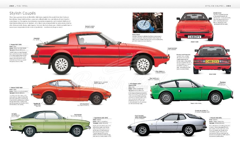 Книга The Classic Car Book: The Definitive Visual History зображення 7