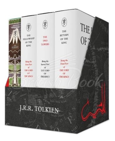 Набір книжок The Lord of the Rings and The Hobbit Gift Set: A Middle-Earth Treasury (80th Anniversary Edition) зображення