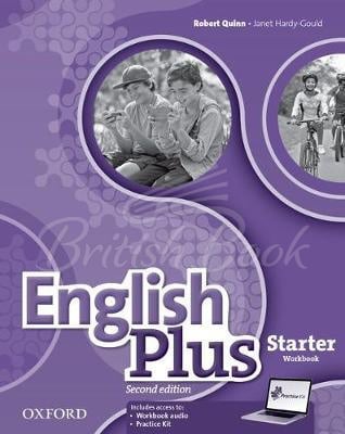 Робочий зошит English Plus Second Edition Starter Workbook with Practice Kit зображення