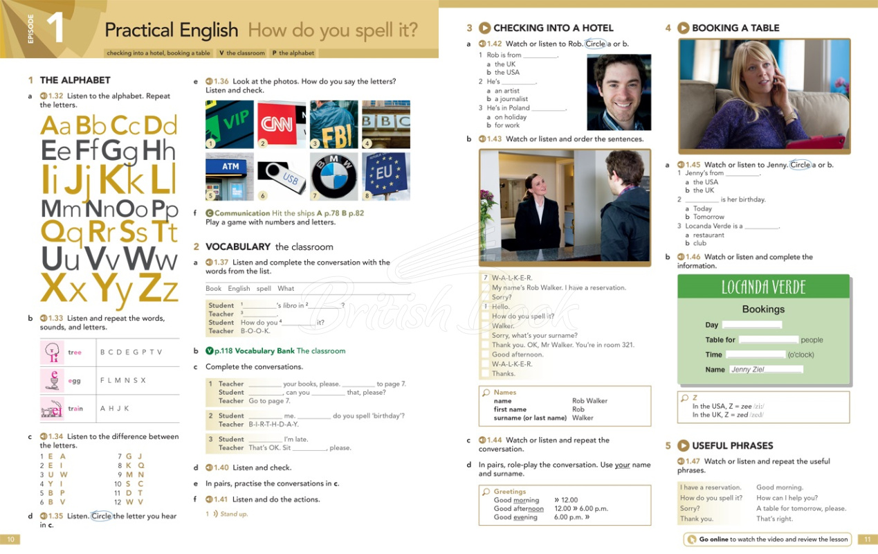 Підручник English File Fourth Edition Beginner Student's Book with Online Practice зображення 2