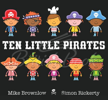 Книга Ten Little Pirates зображення