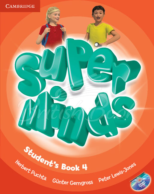 Підручник Super Minds 4 Student's Book with DVD-ROM зображення