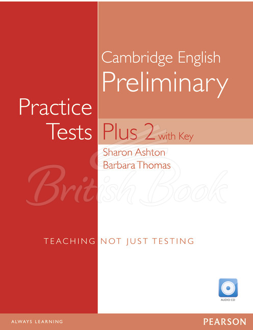 Підручник Cambridge English Preliminary Practice Tests Plus 2 with key and Audio Download зображення