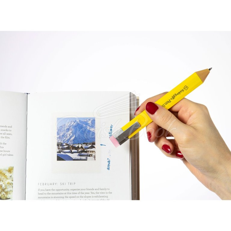 Закладка Pen Bookmark Yellow with Refills зображення 5