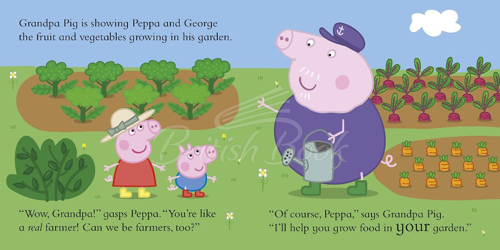 Книга Peppa's Vegetable Garden зображення 1