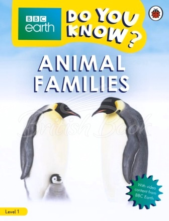 Книга BBC Earth: Do You Know? Level 1 Animal Families зображення