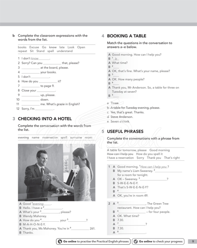 Робочий зошит English File Fourth Edition Beginner Workbook with key зображення 6
