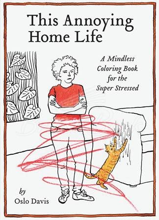 Книга This Annoying Home Life: A Mindless Colouring Book for the Super Stressed зображення