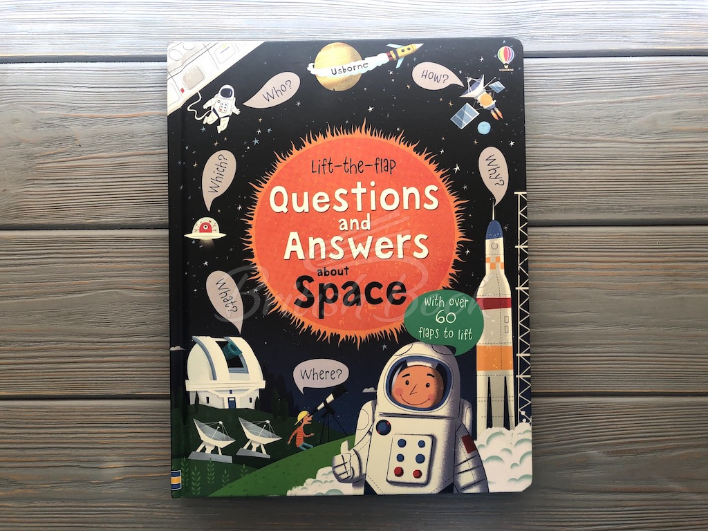 Книга Lift-the-Flap Questions and Answers about Space зображення 1