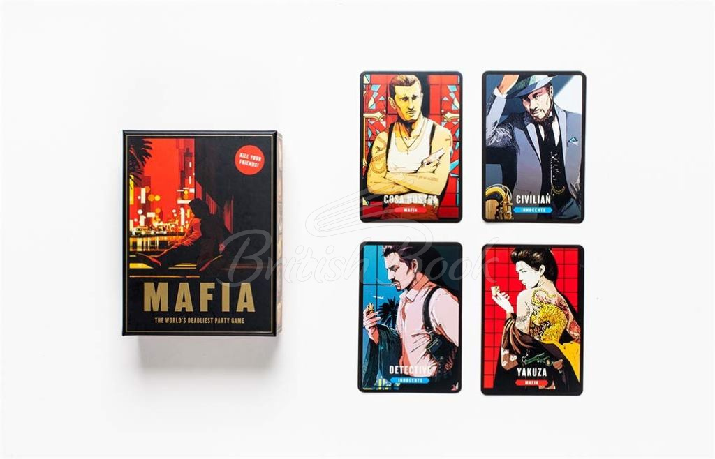 Карткова гра Mafia: The World's Deadliest Party Game зображення 3