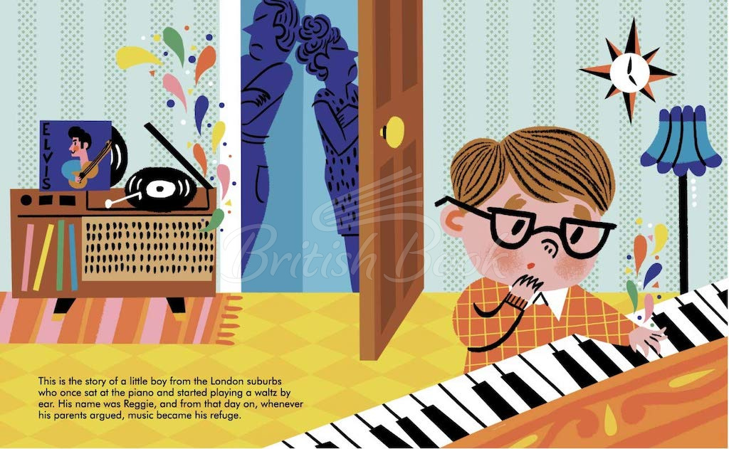 Книга Little People, Big Dreams: Elton John зображення 1