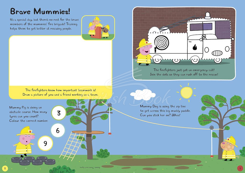 Книга Peppa Pig: My Amazing Mum Sticker Activity Book зображення 2