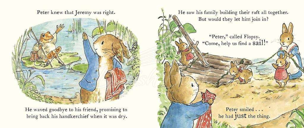 Книга A Peter Rabbit Tale: Peter Hops Aboard зображення 3