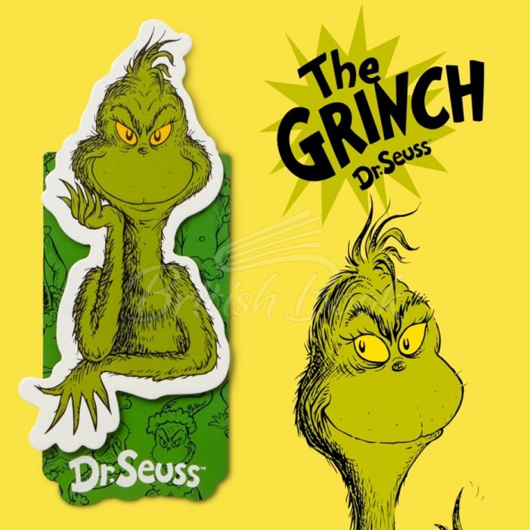 Закладка Dr. Seuss Magnetic Bookmarks: The Grinch зображення 1