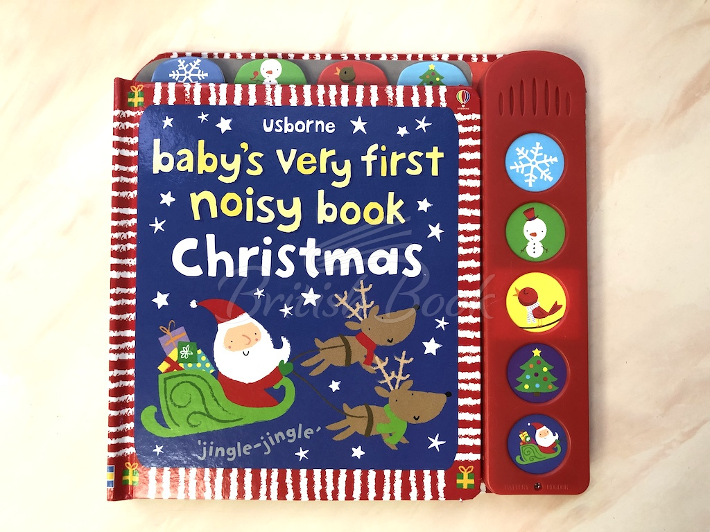 Книга Baby's Very First Noisy Book: Christmas зображення 1