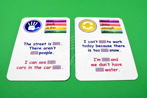 Картки Fun Card English: Countable and Uncountable Nouns зображення 10