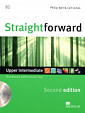 Straightforward Second Edition Upper-Intermediate Workbook with key and Audio-CD