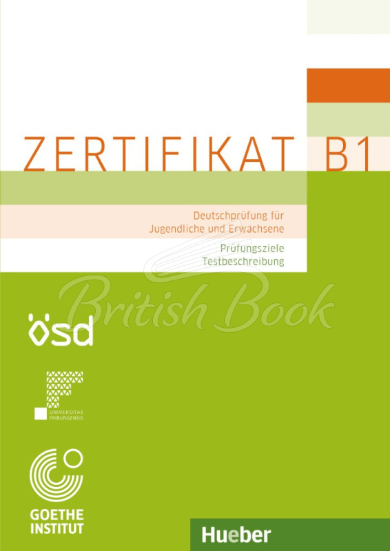 Книга Zertifikat B1: Prüfungsziele, Testbeschreibung зображення