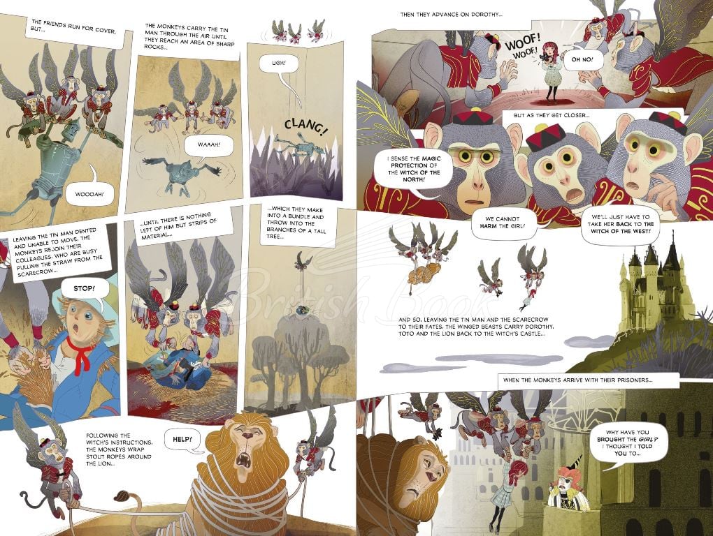 Книга The Wizard of Oz Graphic Novel зображення 3