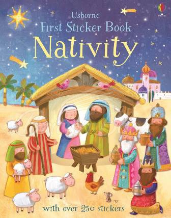 Книга First Sticker Book: Nativity зображення