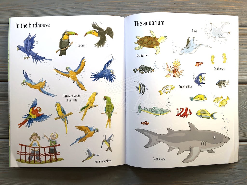 Книга First Sticker Book: Zoo зображення 3