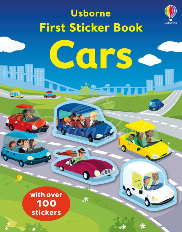 Книга First Sticker Book: Cars зображення