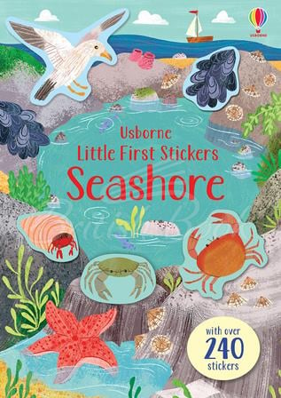 Книга Little First Stickers: Seashore зображення