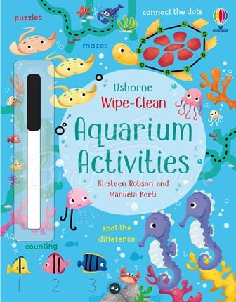 Книга Wipe-Clean Aquarium Activities зображення