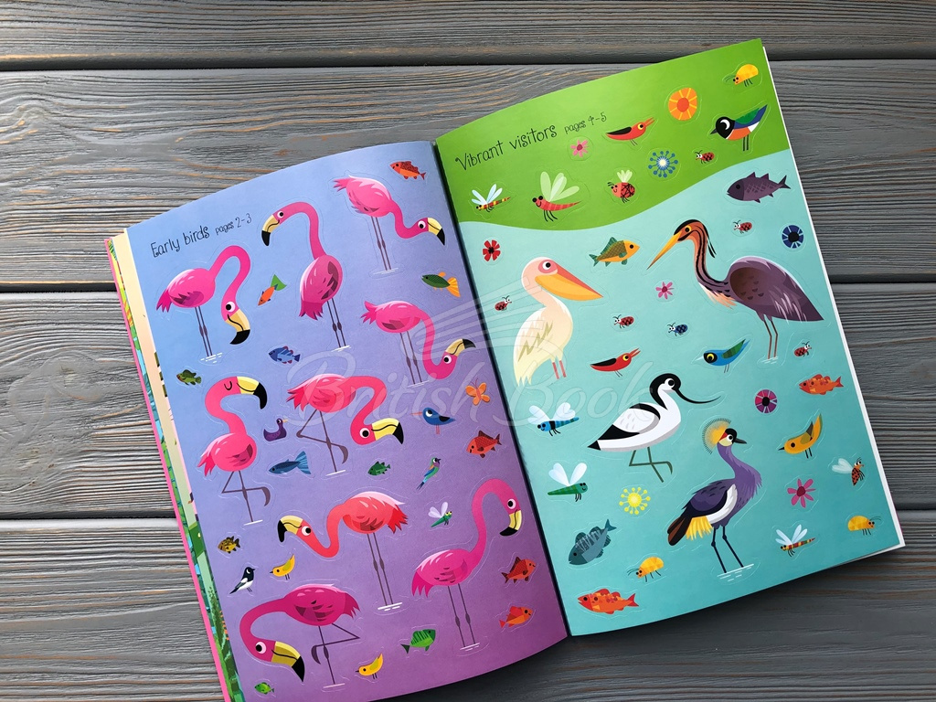 Книга Little First Stickers: Flamingos зображення 6