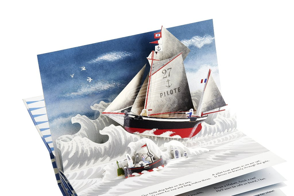 Книга A Sea Voyage: A Pop-up Story about All Sorts of Boats зображення 2