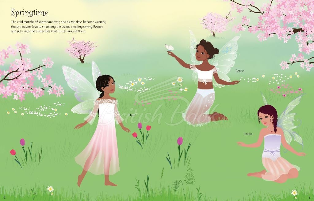 Книга Sticker Dolly Dressing: Fairy Princesses зображення 3