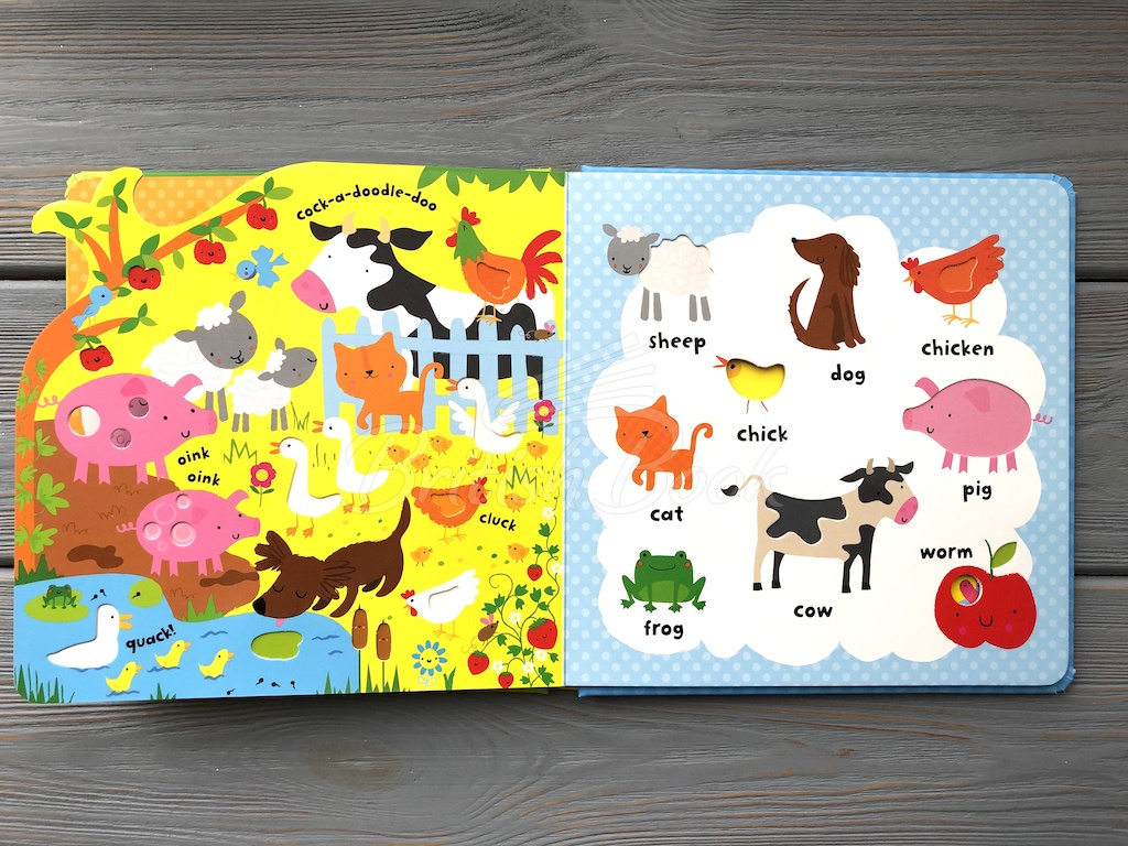 Книга Baby's Very First Play Book: Animal Words зображення 5