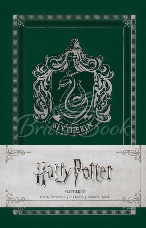 Блокнот Harry Potter: Slytherin Ruled Notebook зображення