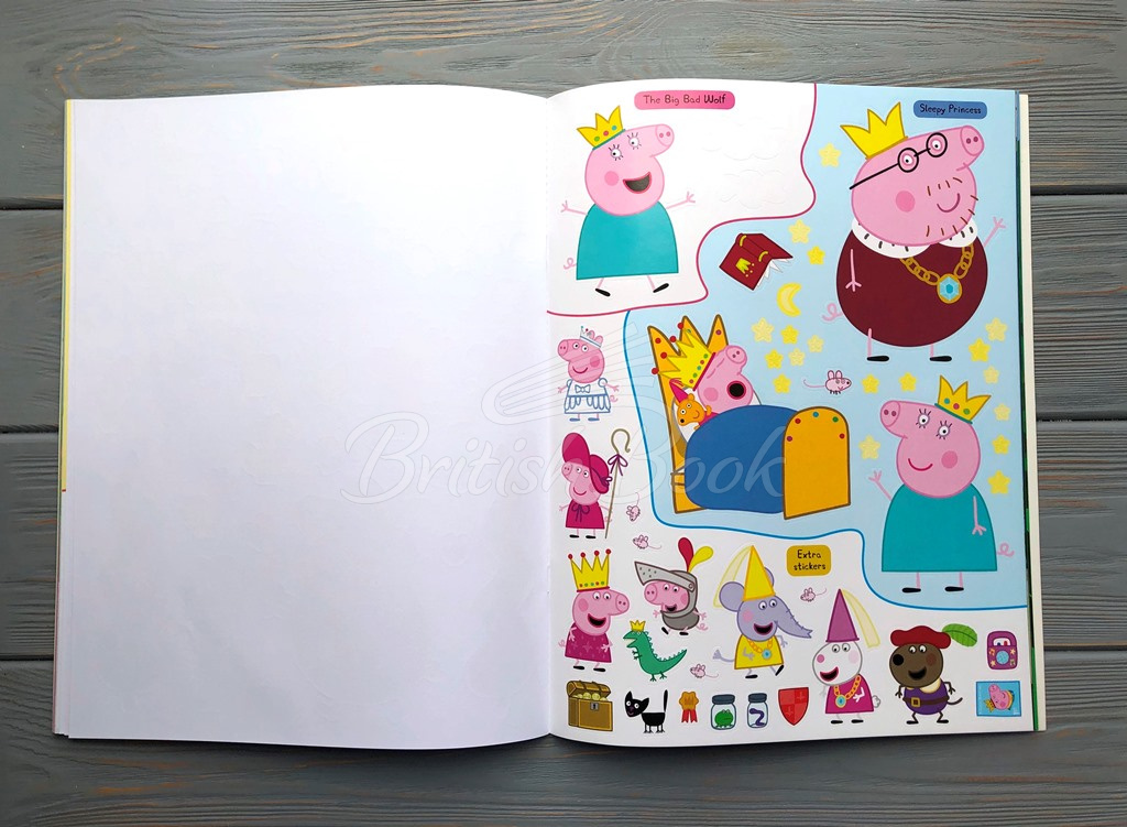 Книга Peppa Pig: Fairy Tales! Sticker Book зображення 2