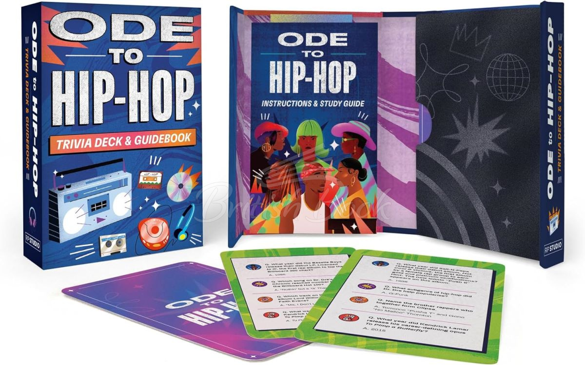 Карткова гра Ode to Hip-Hop Trivia Deck and Guidebook зображення
