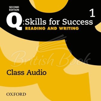Аудіодиск Q: Skills for Success Second Edition. Reading and Writing 1 Class Audio зображення