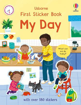 Книга First Sticker Book: My Day зображення