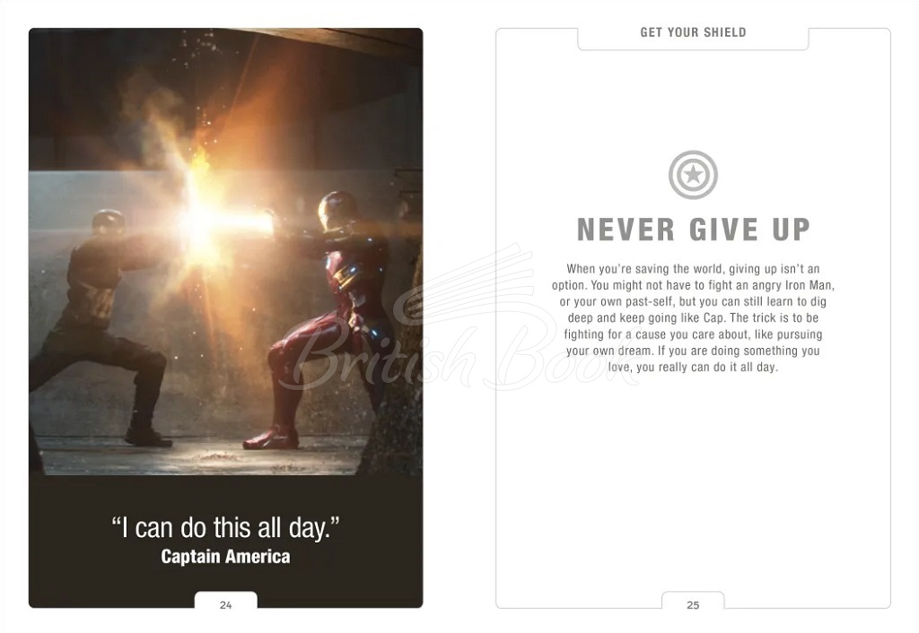 Книга Marvel Studios: Be More Captain America зображення 3