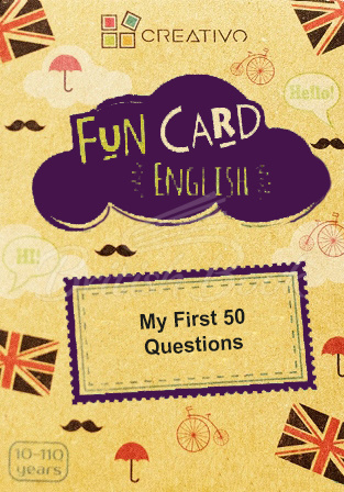 Картки Fun Card English: My First 50 Questions зображення