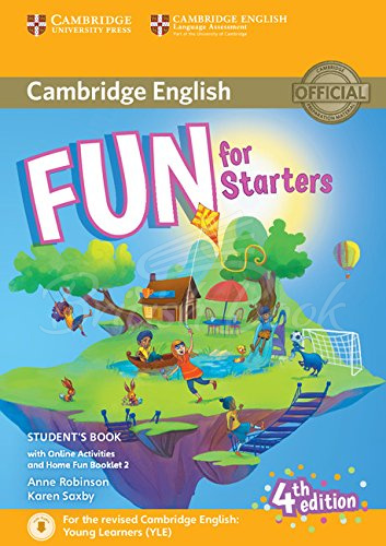 Підручник Fun for Starters 4th Edition Student's Book with Downloadable Audio, Online Activities and Home Fun Booklet зображення
