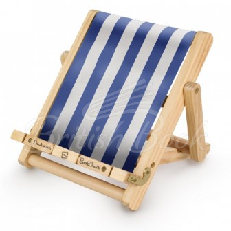 Підставка Deckchair Bookchair Stripy Blue зображення