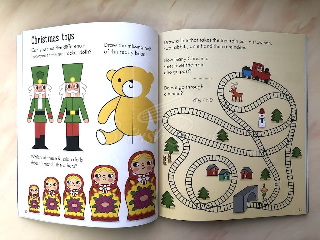 Книга Little Children's Christmas Activity Book зображення 3