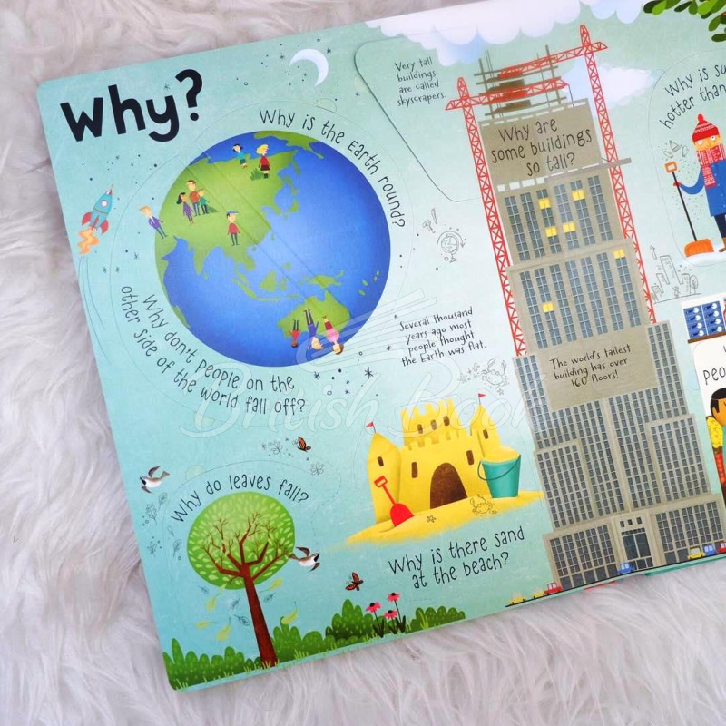 Книга Lift-the-Flap Questions and Answers about Our World зображення 5