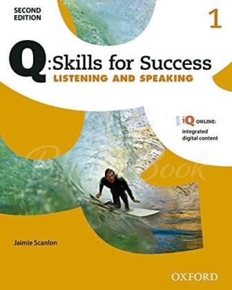 Підручник Q: Skills for Success Second Edition. Listening and Speaking 1 Student's Book with iQ Online зображення